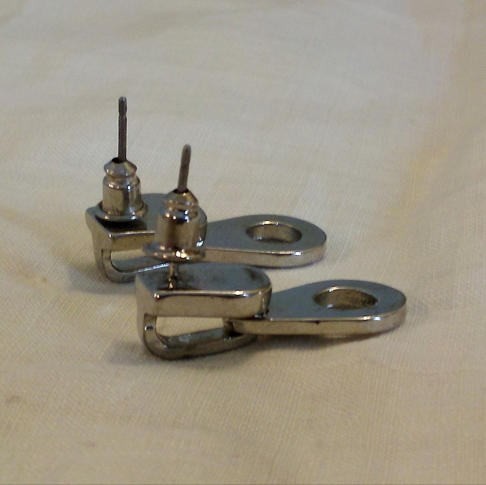 Marc By Marc Jacobs Silver Earrings - Picture 6 of 7